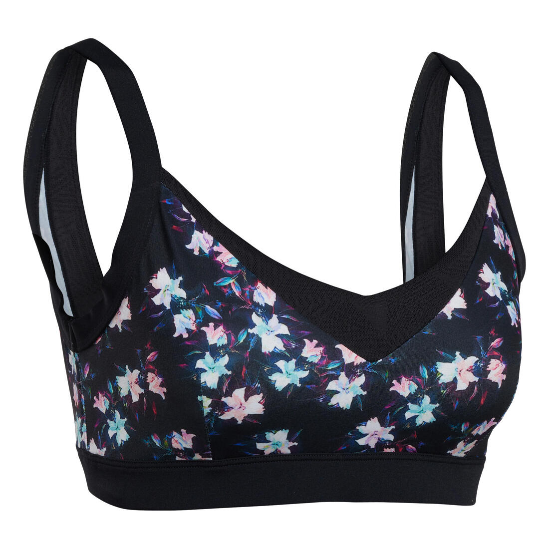 Haut de maillot de bain Aquagym-Aquabike femme Liza Saf bleu