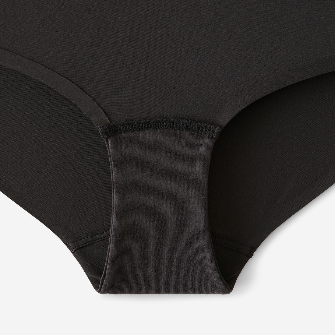 Boxer effet seconde peau Femme - Noir