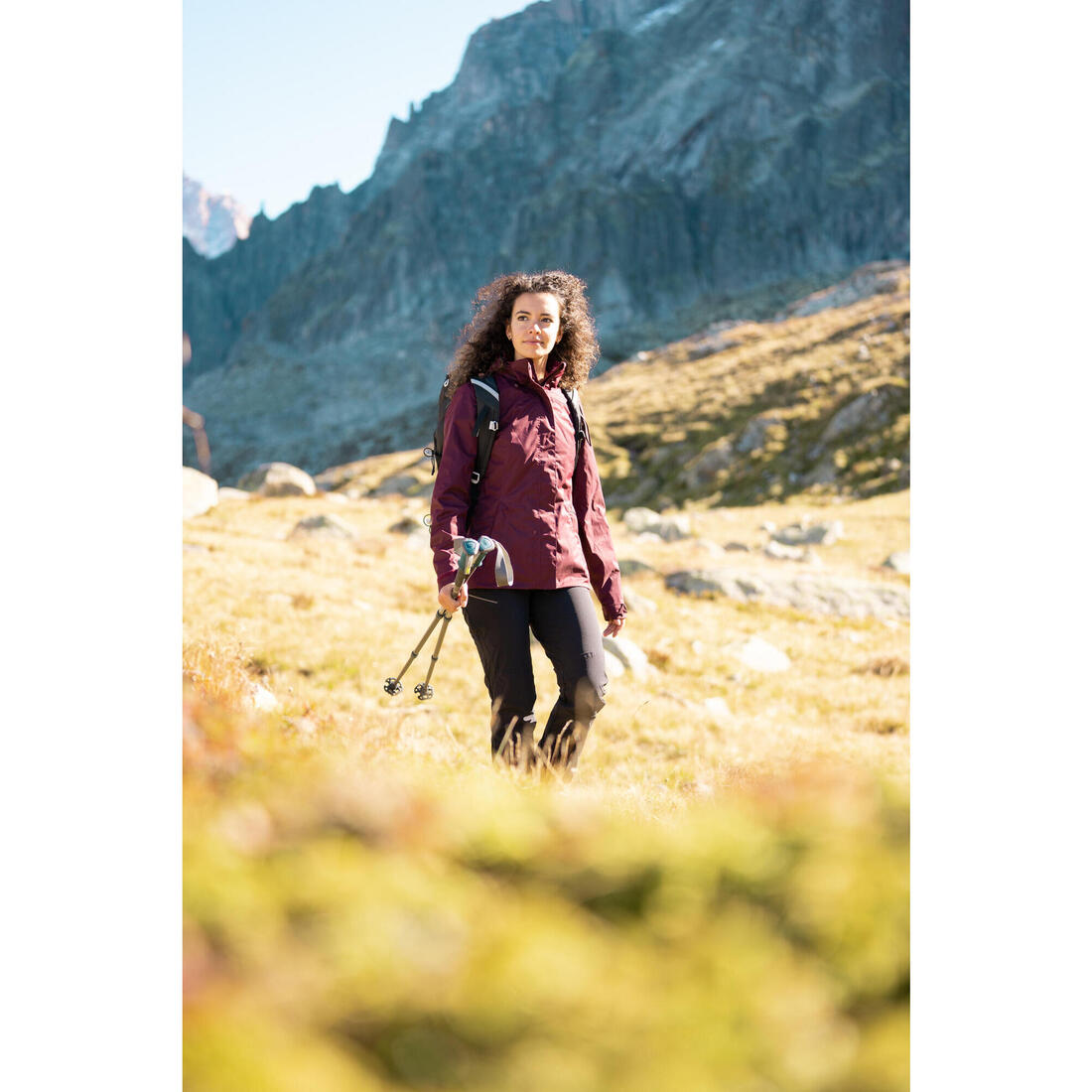 Veste imperméable de randonnée montagne - NH500 - Femme