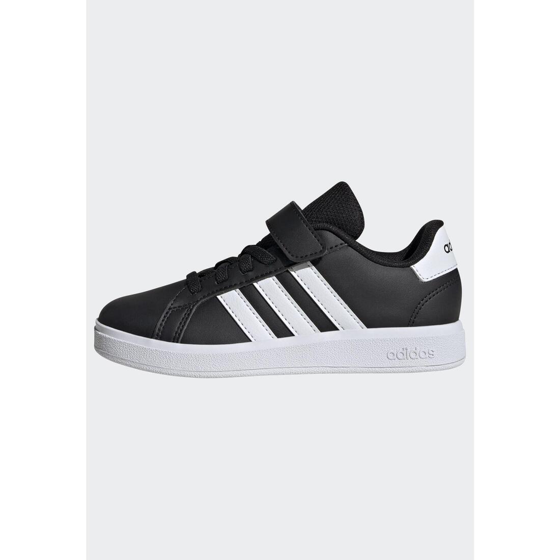 Chaussures Grand Court enfant, noir et