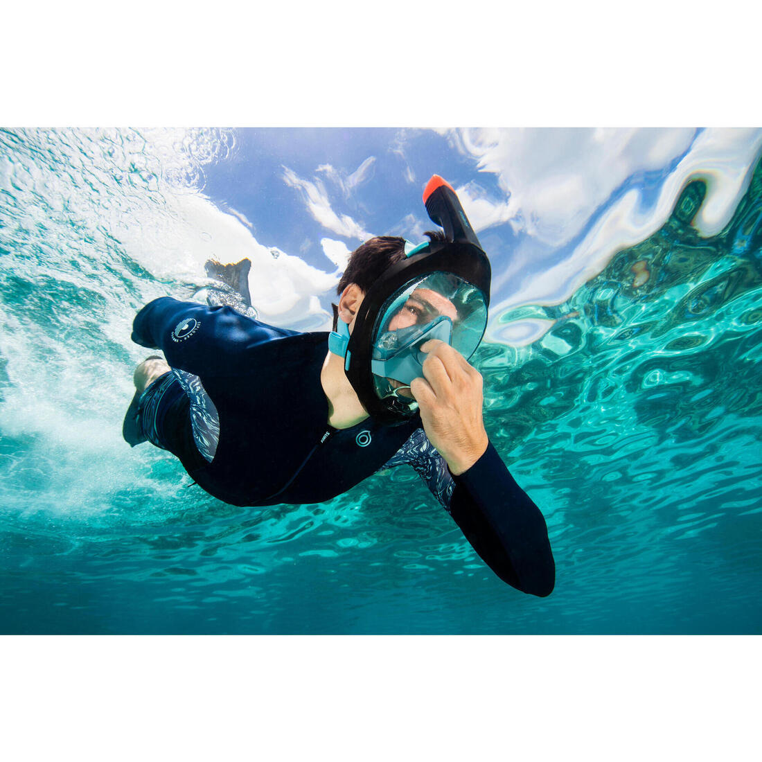 Masque snorkeling immersion Easybreath 900 > 10 ans