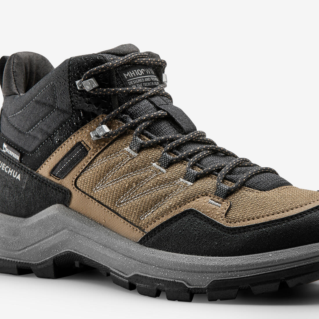 Chaussures de randonnée imperméables homme, MH100