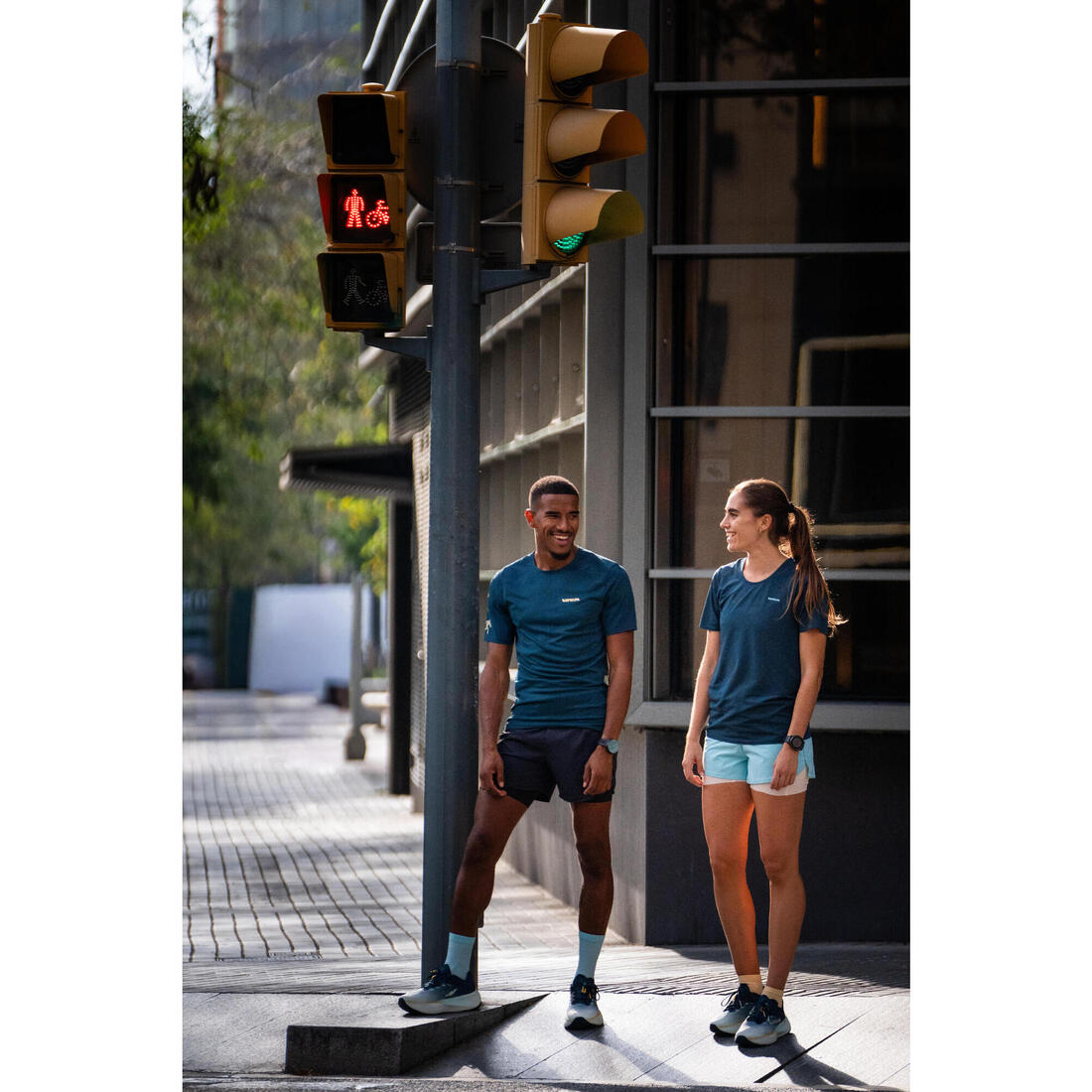 T-shirt de running Femme, Kiprun Run 500 Confort