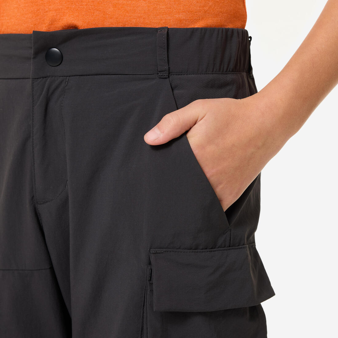 Pantalon de randonnée convertible enfant 7-15 ans, MH500