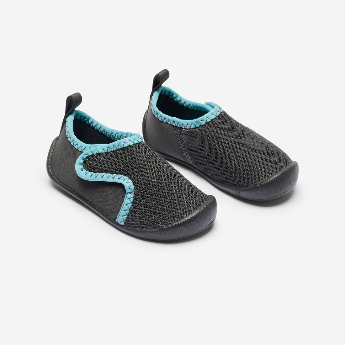 Chaussons à scratch respirants bébé, rose et