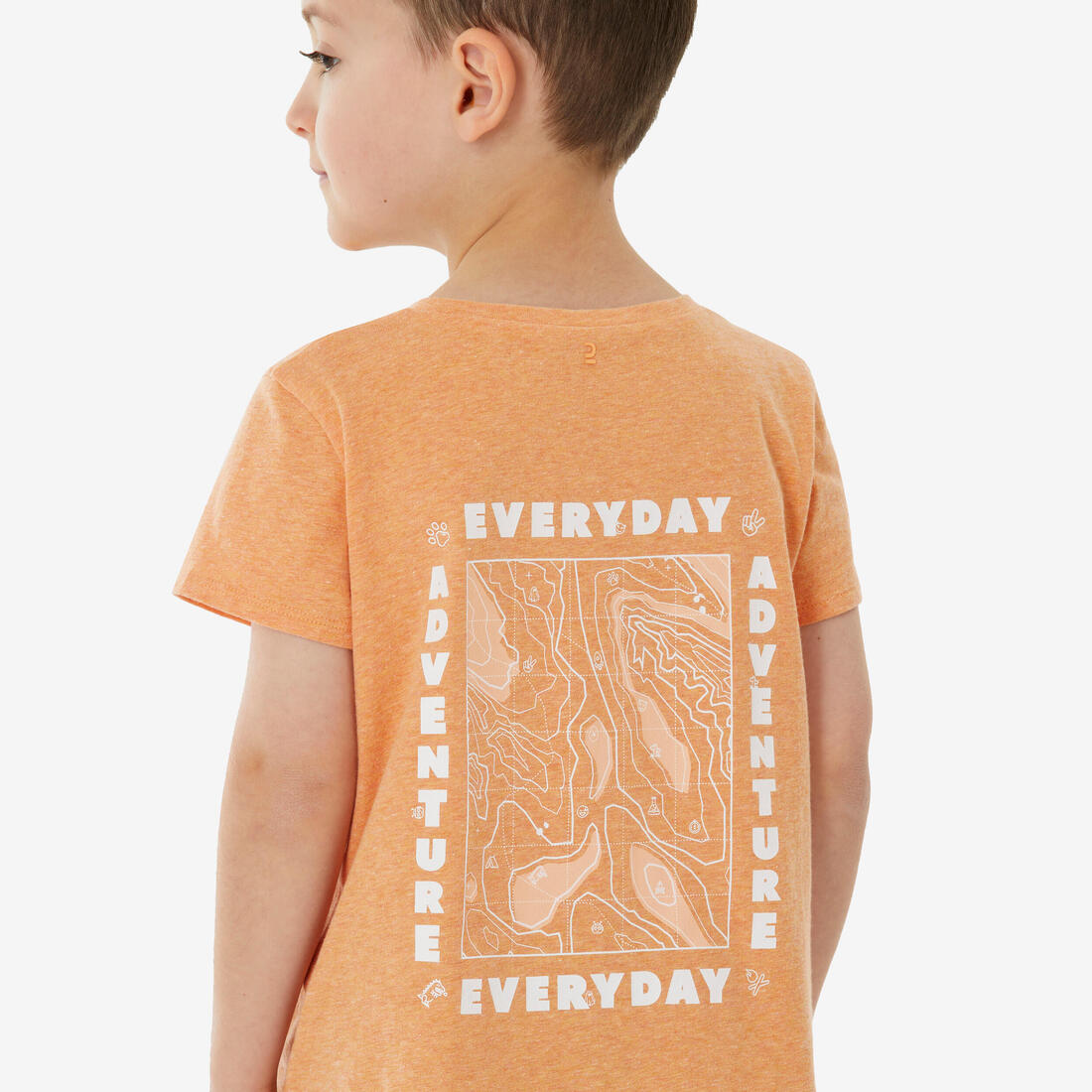 T-Shirt enfant MH100 vert - 2-6 ANS