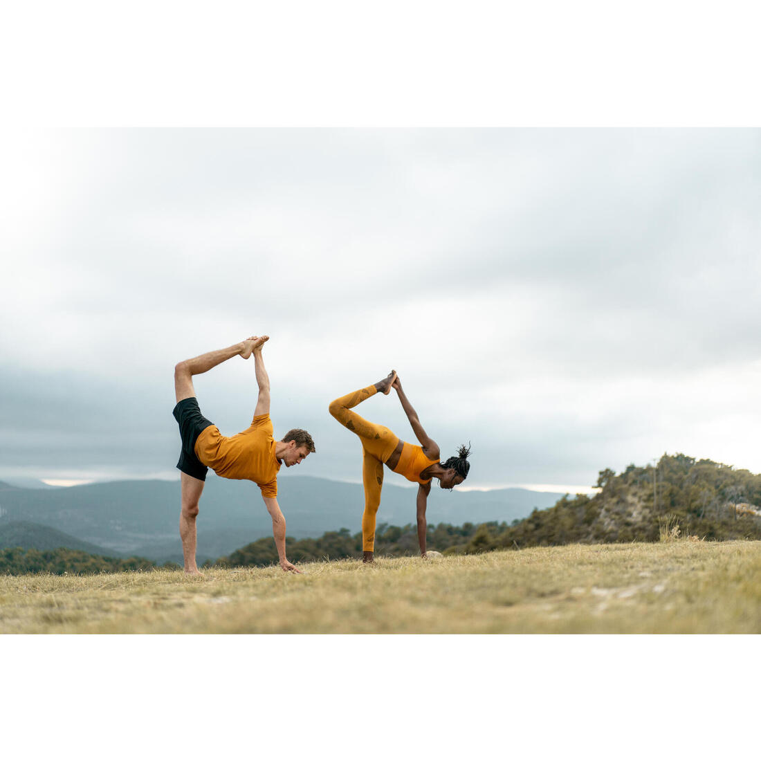 LEGGING 7/8 YOGA DYN SANS COUTURES CHINE