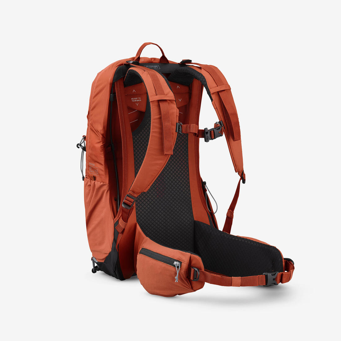 Sac à dos de randonnée ventilé 25L, MH500 khaki