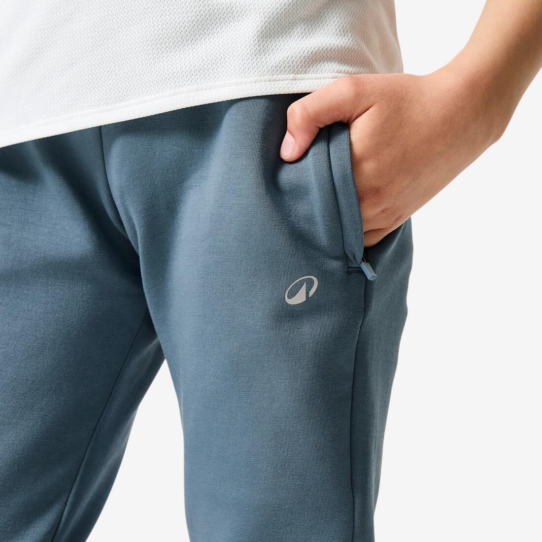Pantalon de jogging mixte, enfant coton respirant