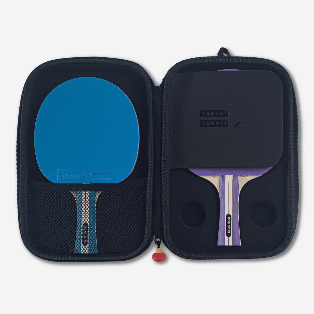 Housse pour raquettes, revêtements et balles de tennis de table - TTC 900 Pro
