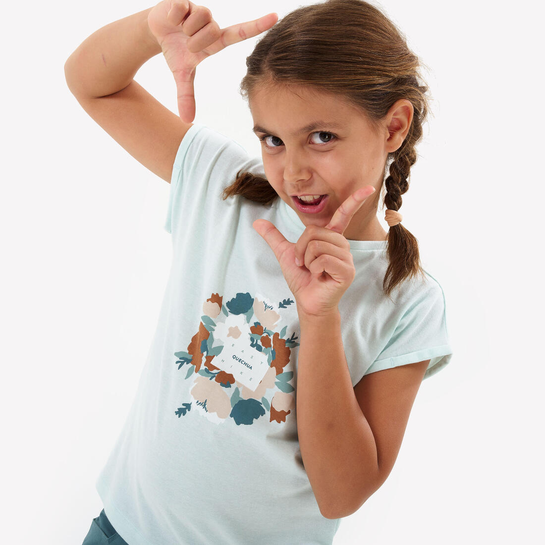 T-Shirt de randonnée enfant 7-15 ans, NH100