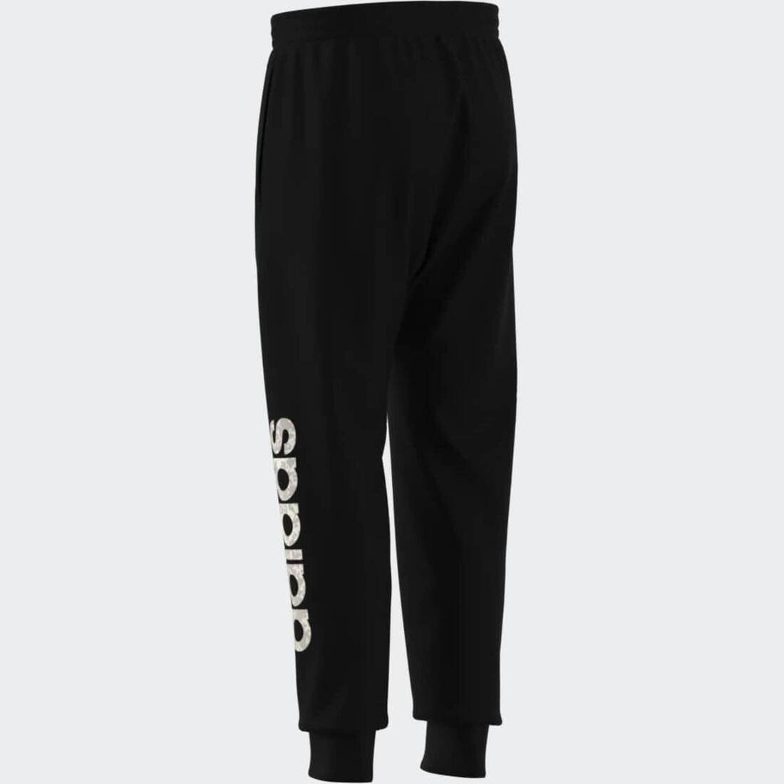 Pantalong de jogging fitness homme, noir