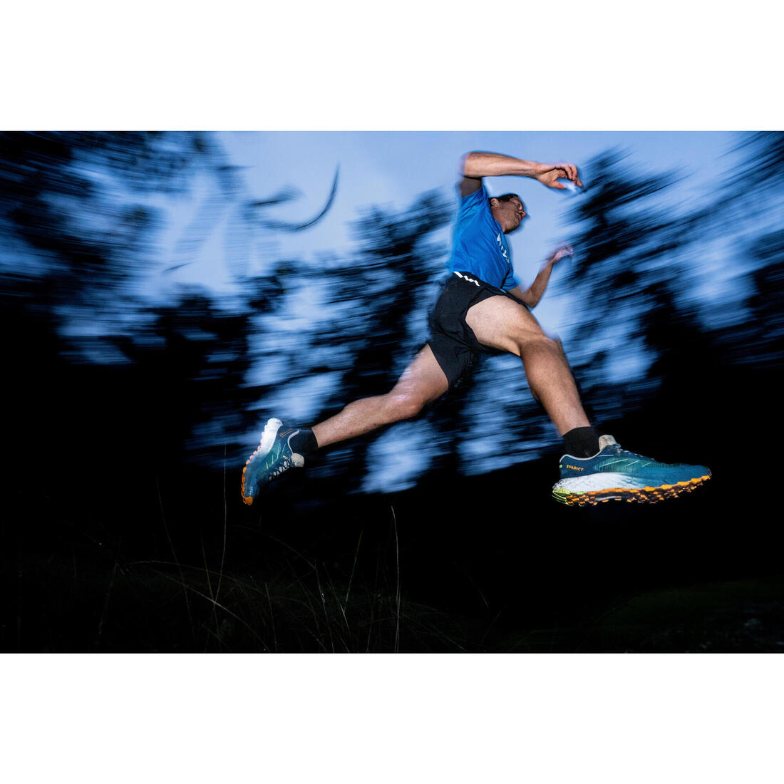 Chaussures de trail running homme EVADICT MT CUSHION 2 Noires Edition limitée