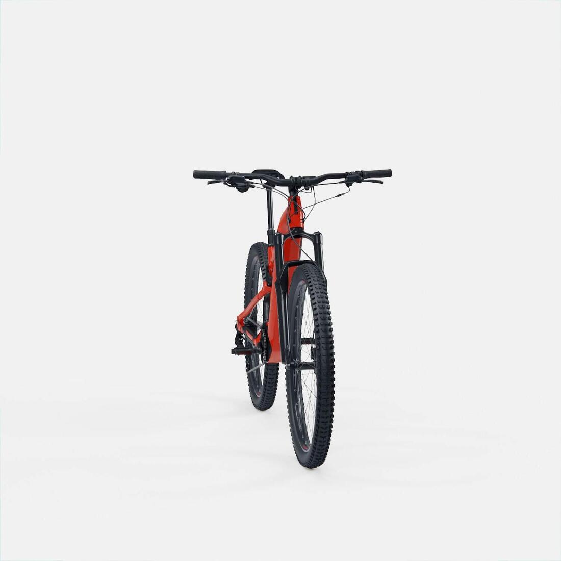Vélo VTT électrique tout suspendu 29" - E-EXPL 520 S Rouge vif