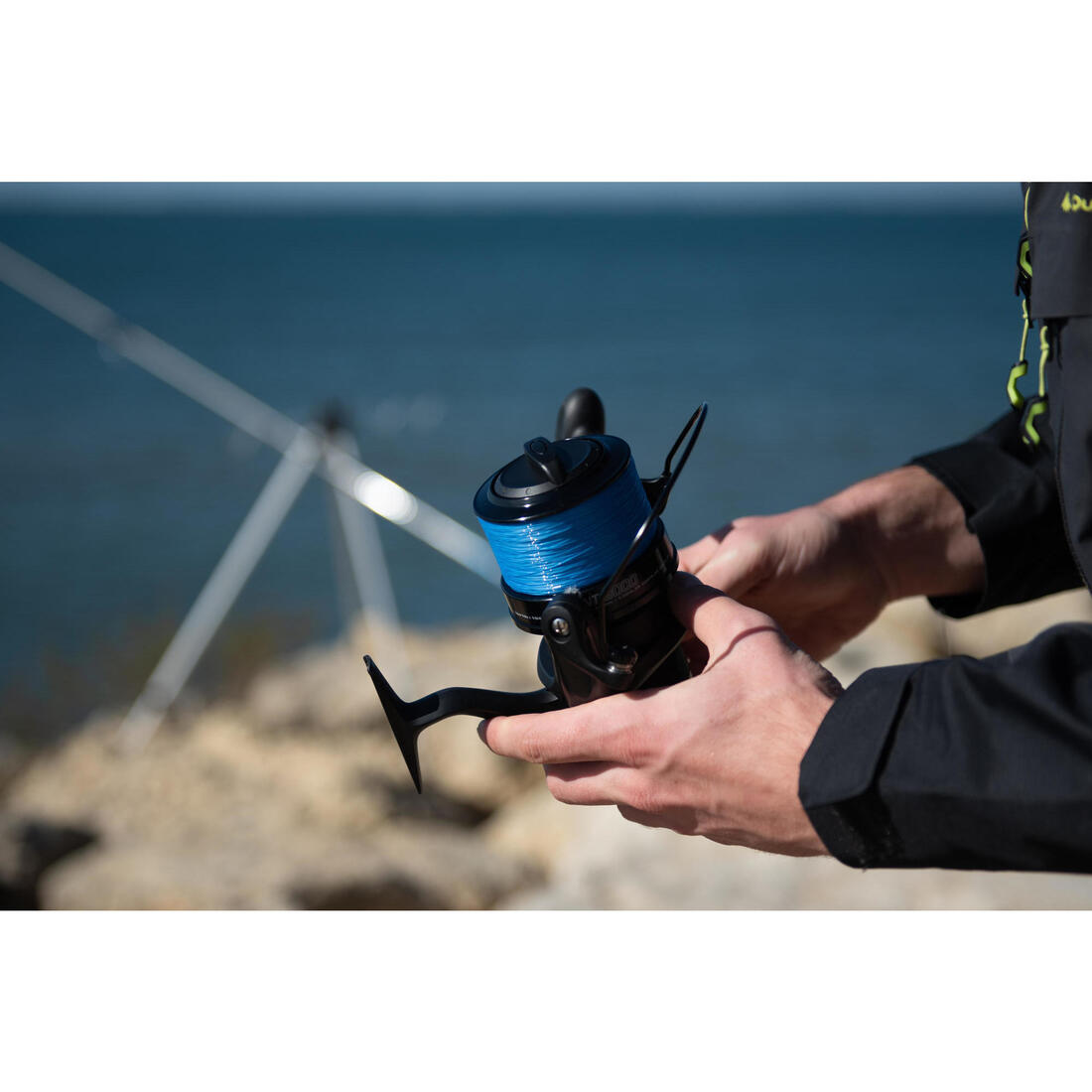 Moulinet de pêche Long cast ADVANT POWER 5000 BLACK