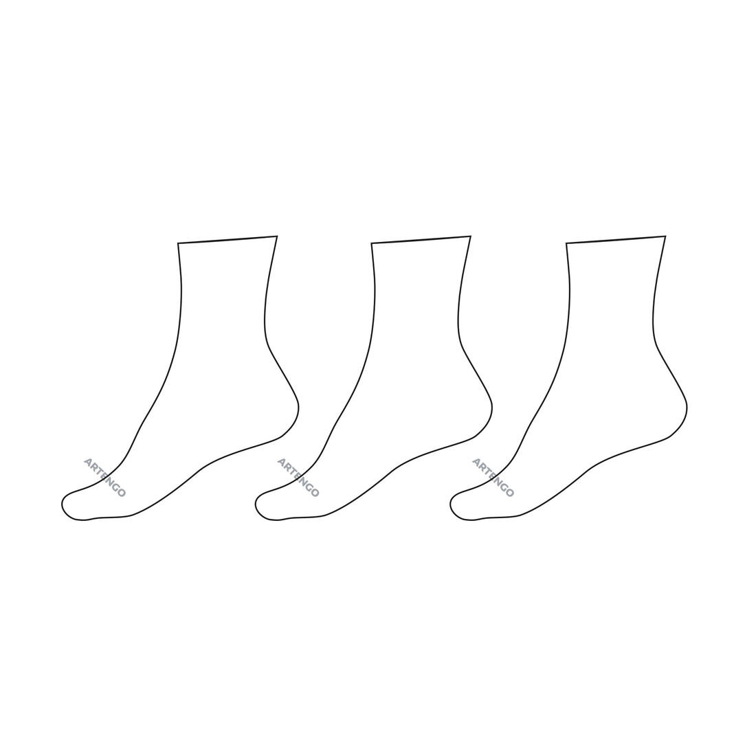 CHAUSSETTES DE SPORT HAUTES RS 160 LOT DE 3