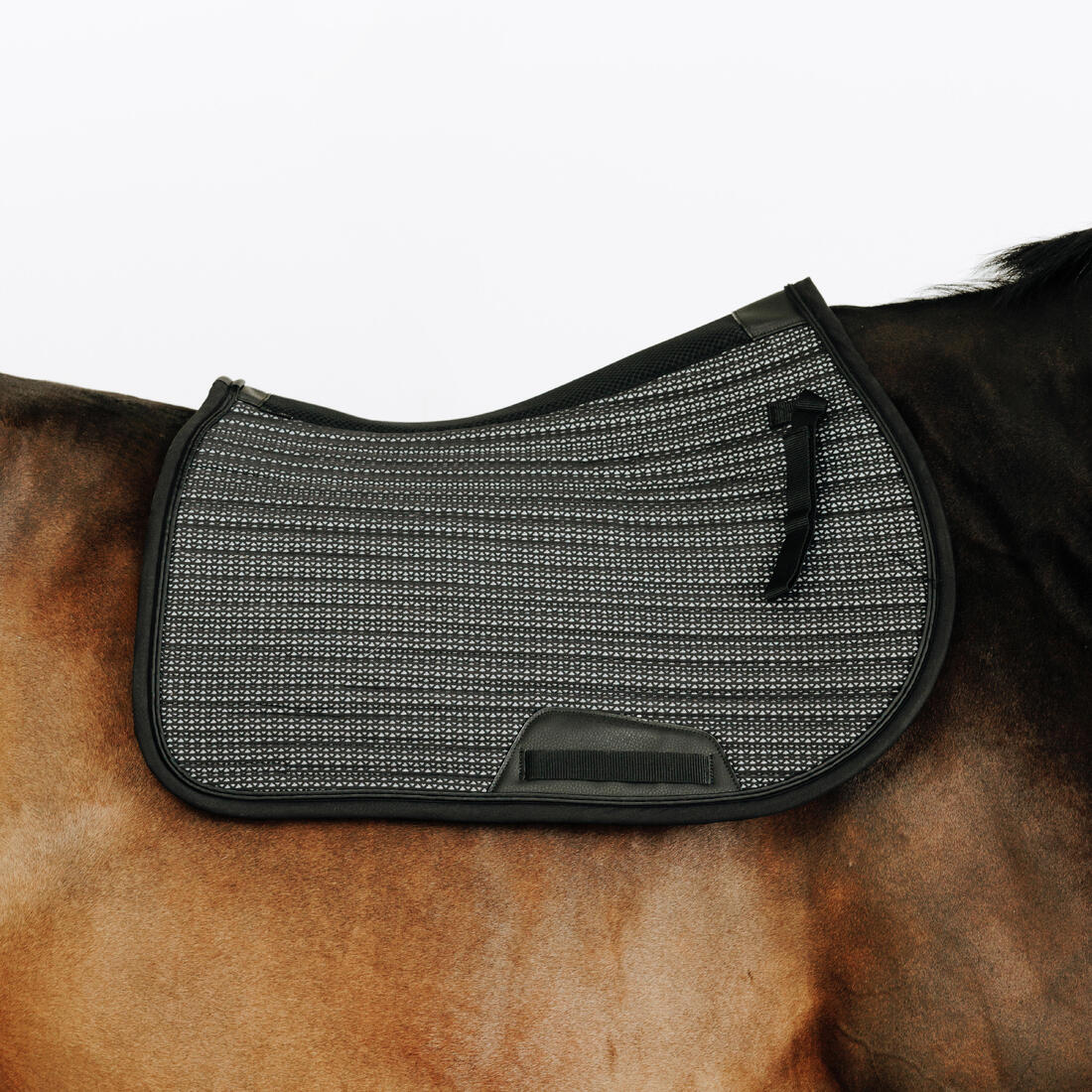 Tapis de selle équitation cheval et poney - 900 pimp noir
