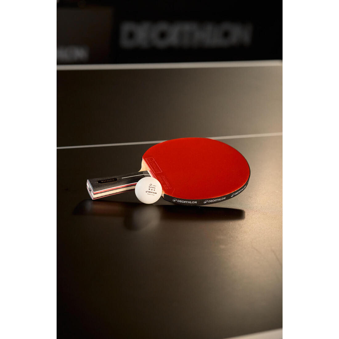 Raquette de tennis de table TTR 930 spin H-carbone 7* ITTF club