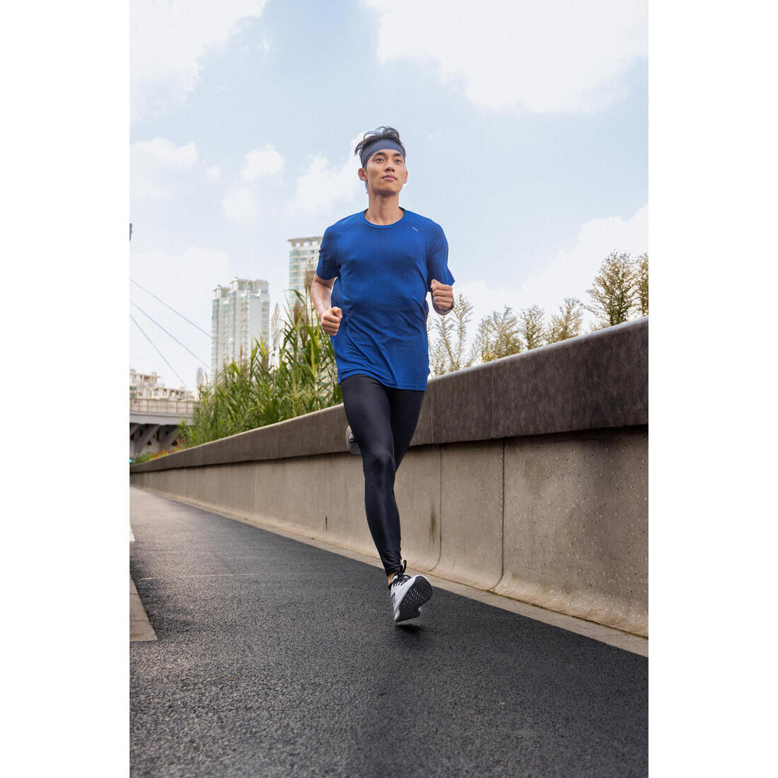 T-shirt de running sans coutures homme - kiprun run 500 confort