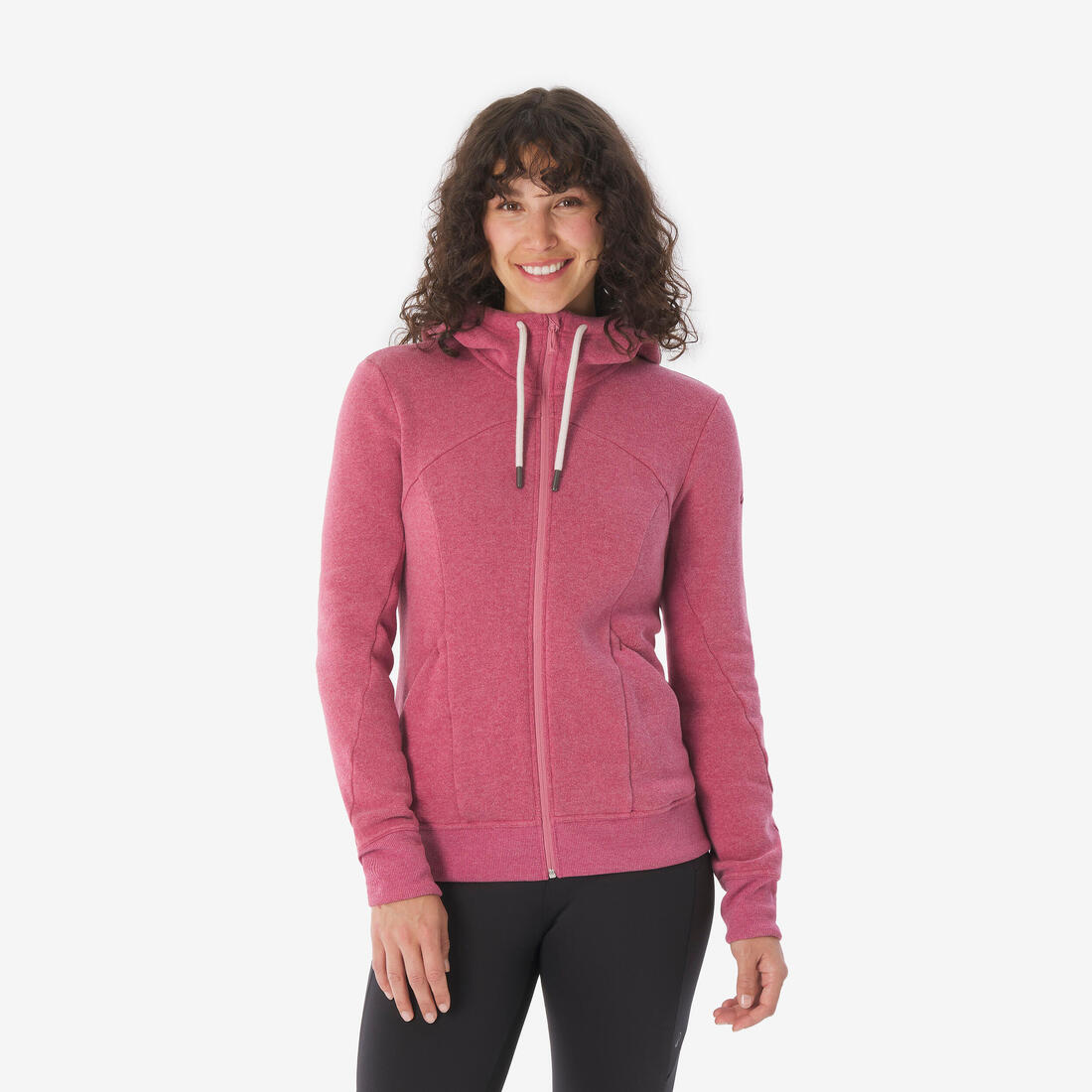 Sweatshirt de randonnée respirant femme, NH500