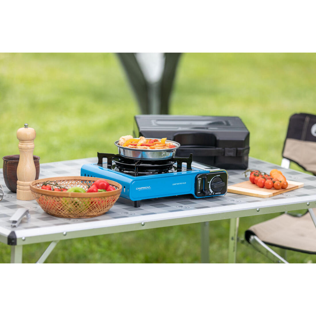 Réchaud de camping à gaz 1 feu Campingaz camp' bistro plus