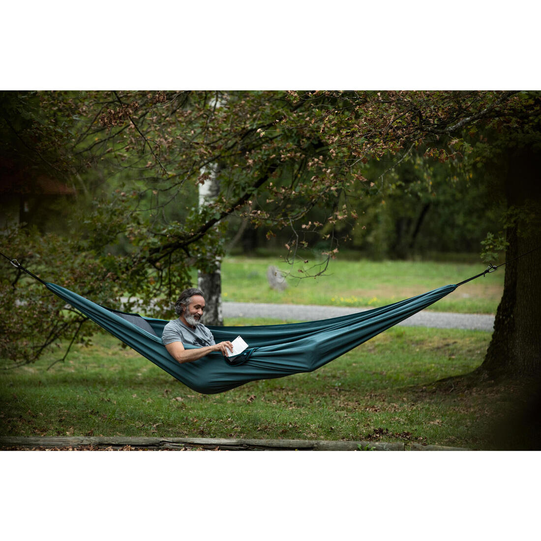 Hamac deux places en polycoton - Ultim Comfort 350 x 180 cm - 2 Personnes