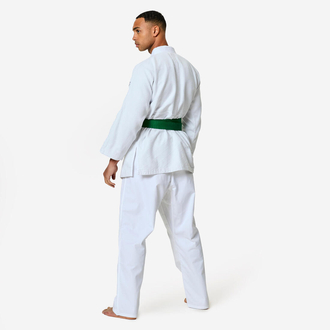 Kimono de judo léger et résistant, blanc ultra