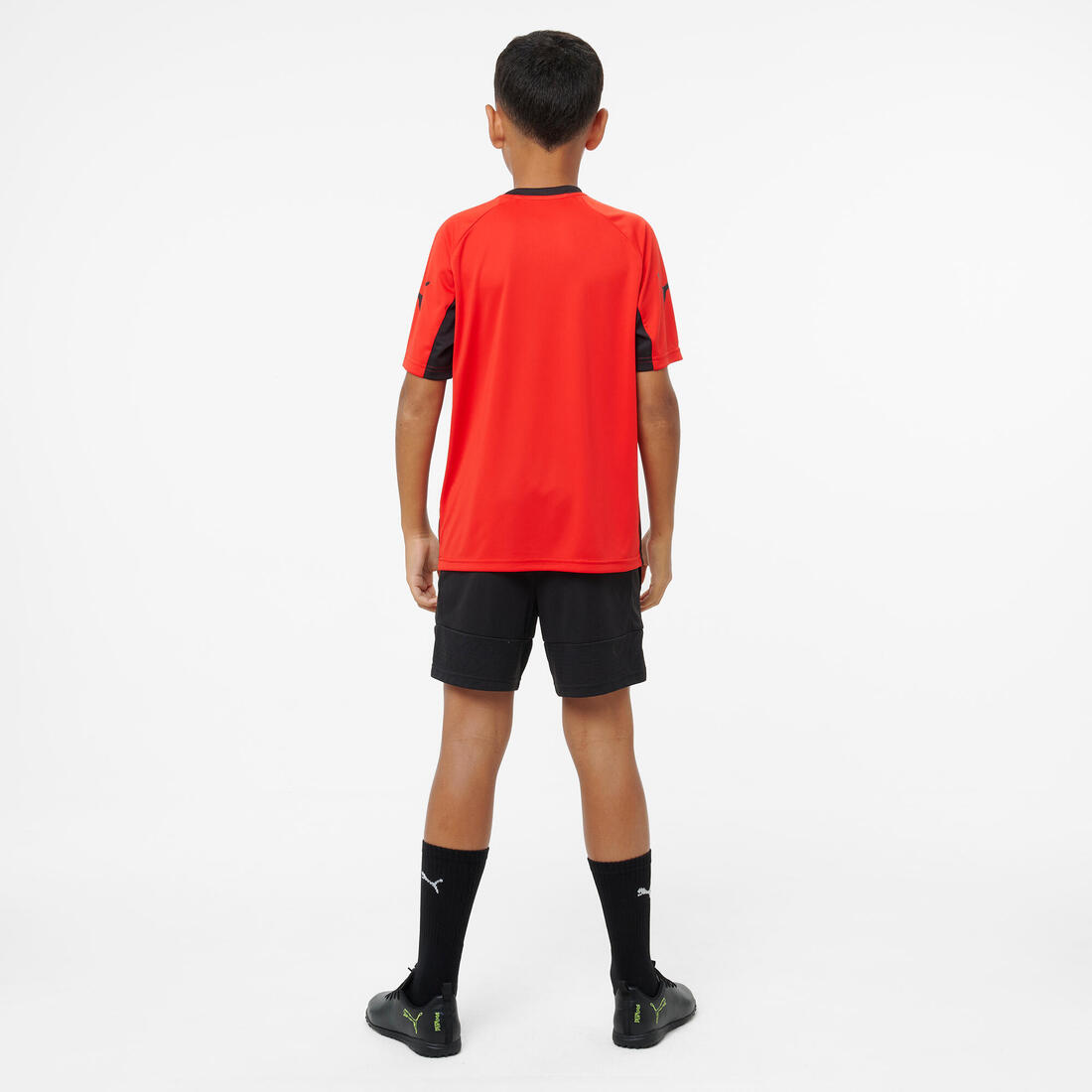Maillot de football Puma IndividualLIGA 26 Enfant Noir/Rouge