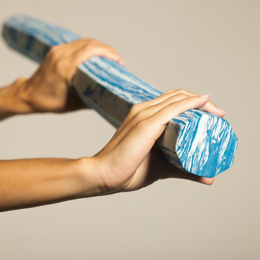 Frite d'aquagym en mousse 120 cm, bleu