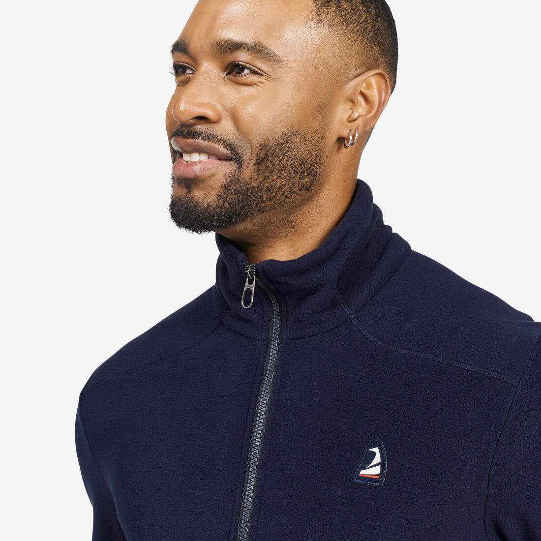 Polaire chaude de voile homme, 100 chiné