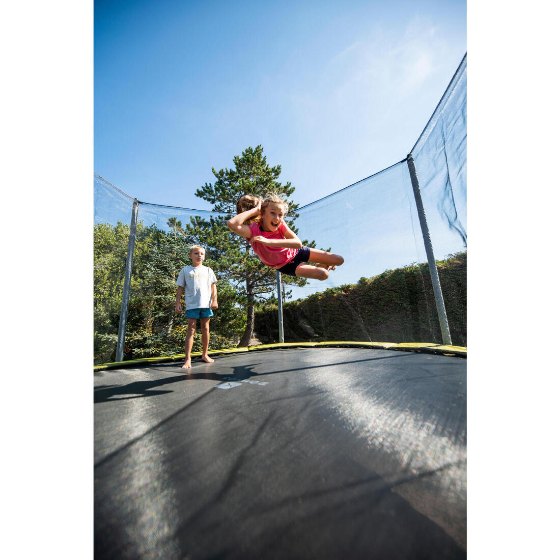 TRAMPOLINE ROND 365 AVEC FILET DE PROTECTION