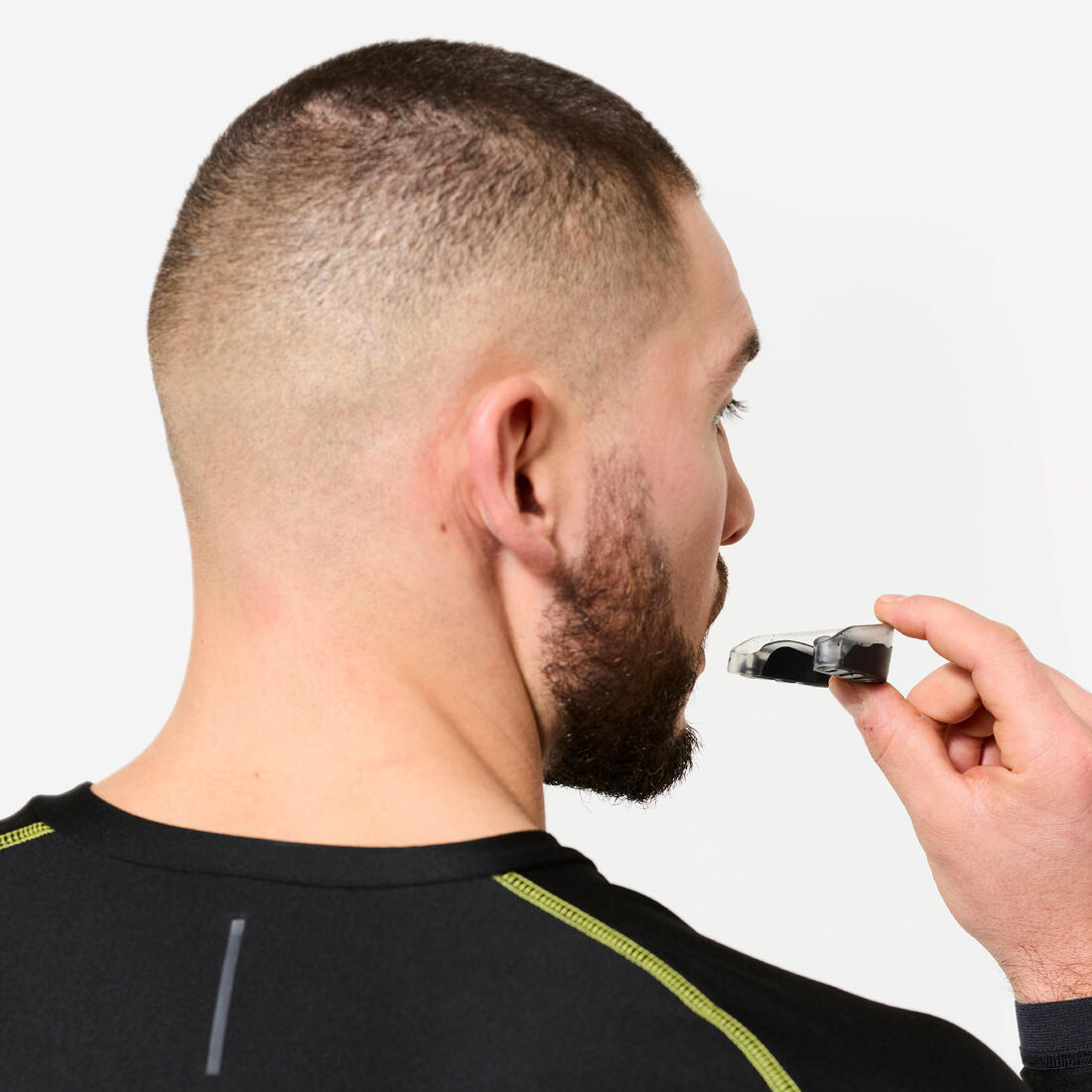Protège-dents de boxe et arts martiaux adulte bi-matière