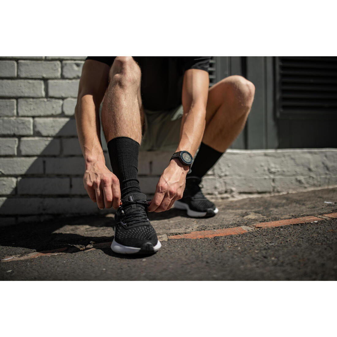 Short de running homme - kiprun run 500 dry