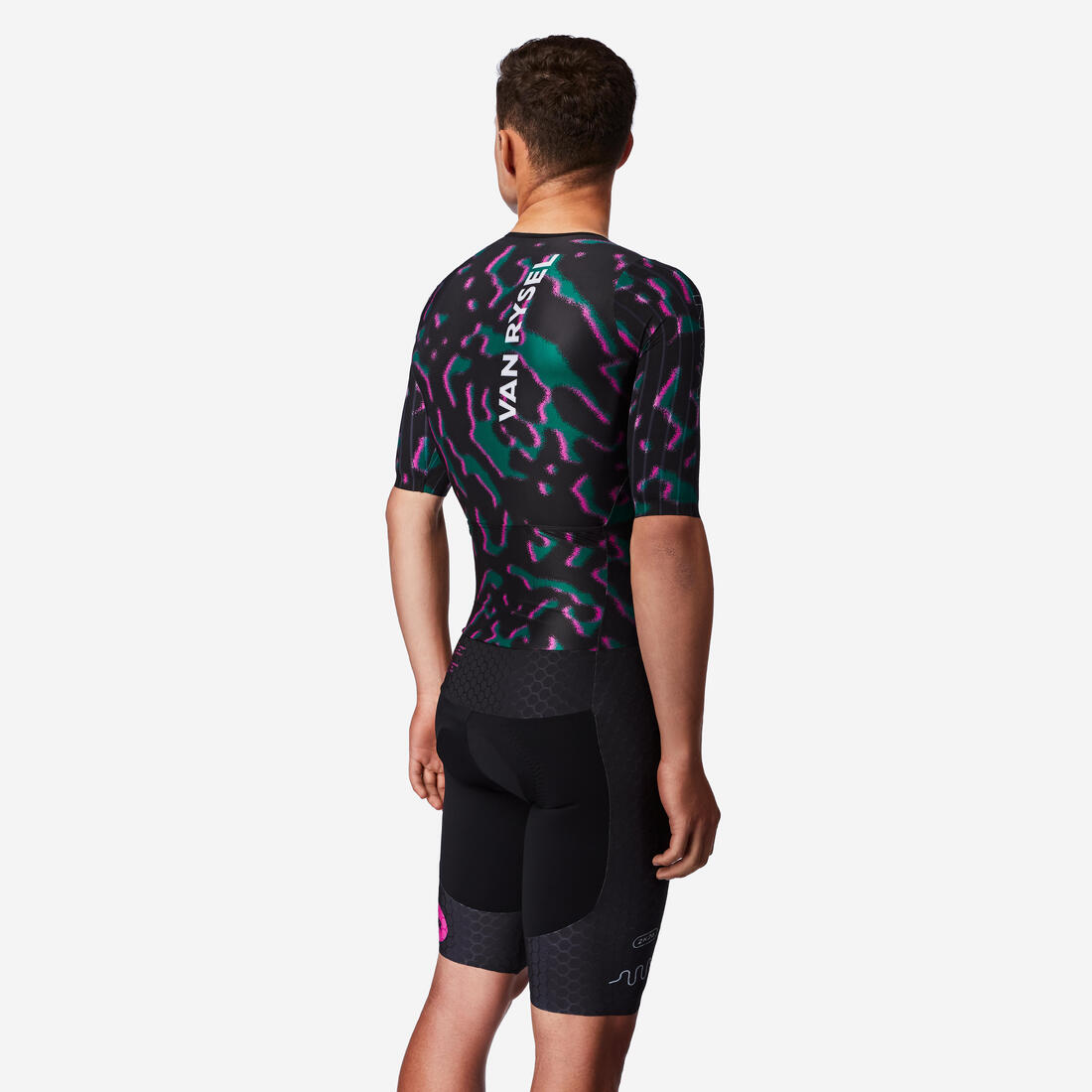 Combinaison de vélo de route aéro homme, RCR-F noir