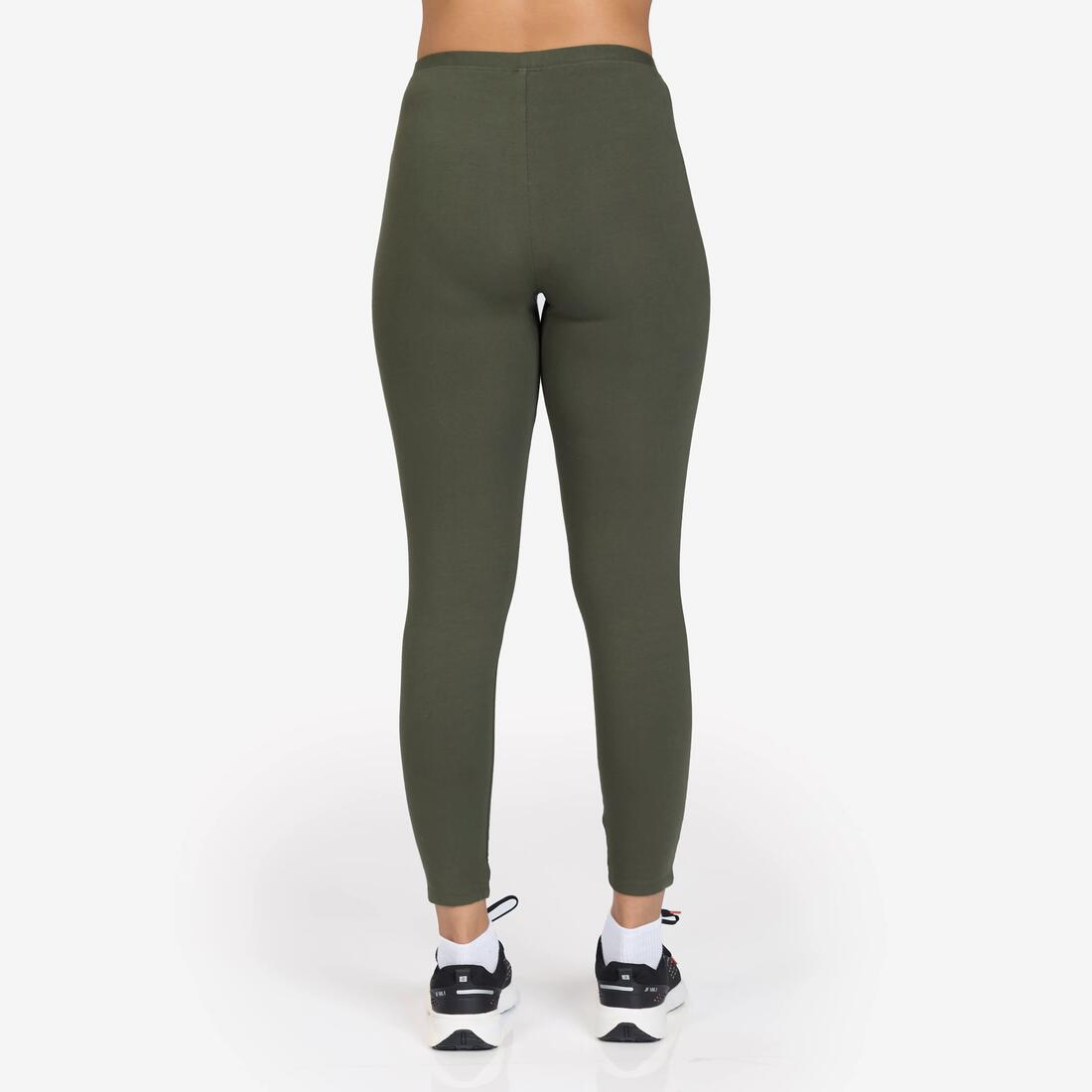 Legging de sport classique en coton et extensible femme