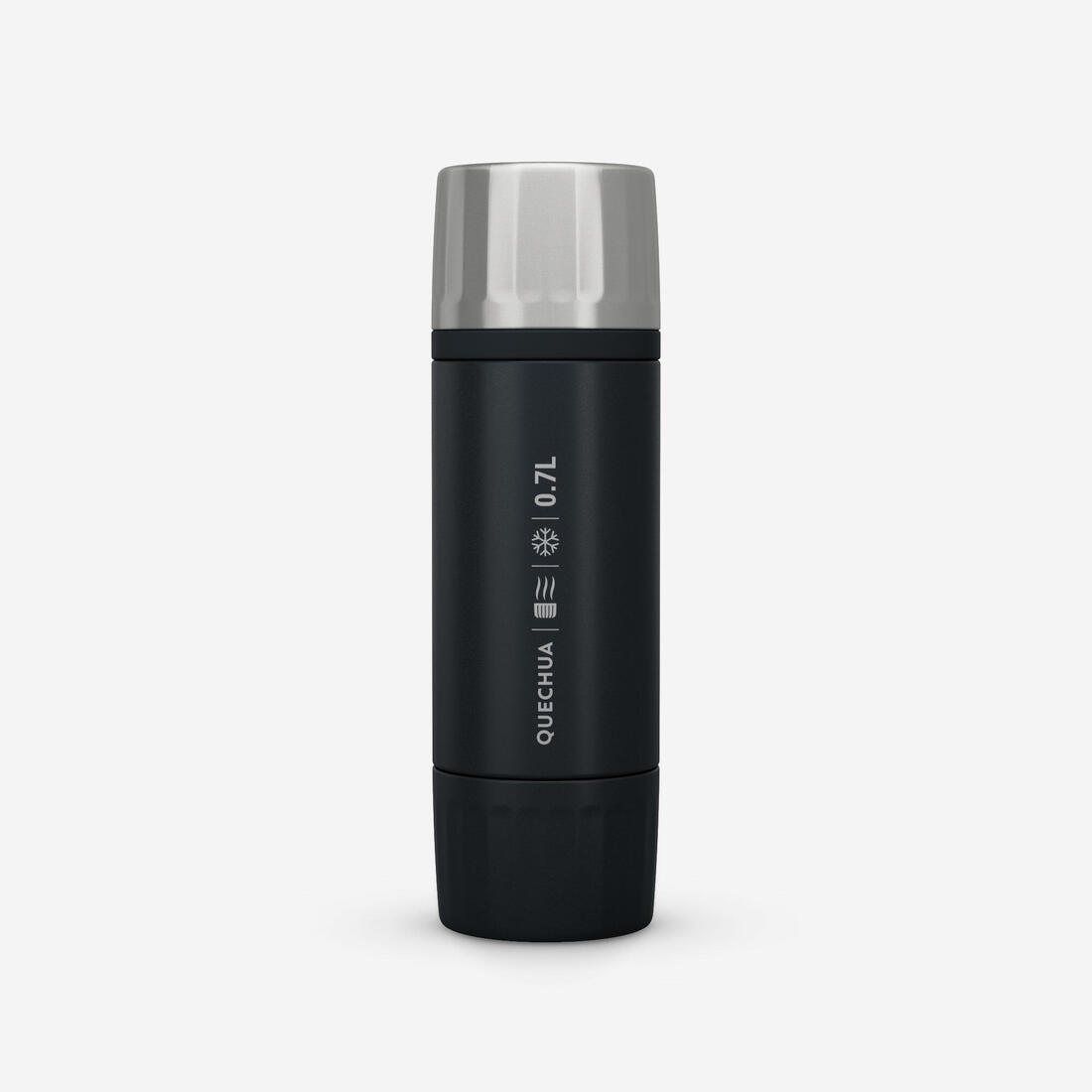 Bouteille inox isotherme avec filtre à thé 0,7L, de randonnée et camping