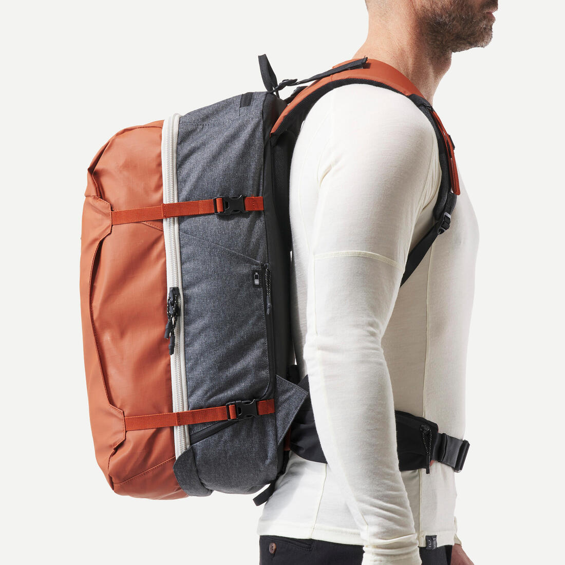 Sac à dos de voyage 40L, Travel 500 Organizer