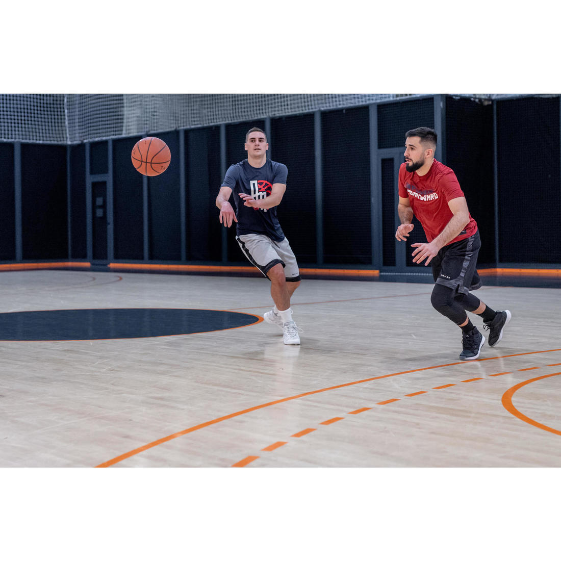 T-SHIRT / MAILLOT DE BASKETBALL HOMME TS500 BLANC 6 PHOTOS
