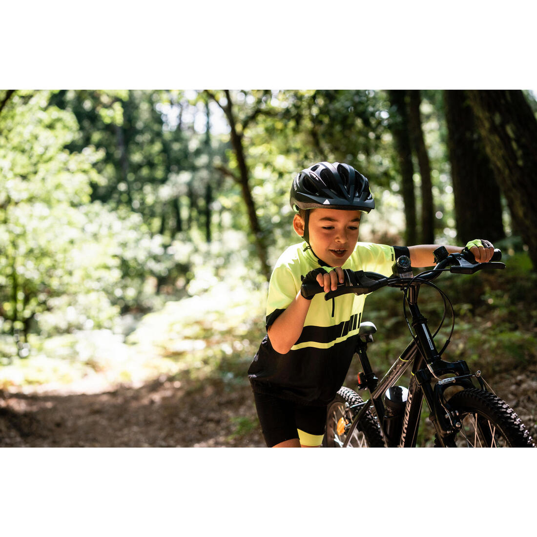 CASQUE ENFANT VTT 500 Fluo