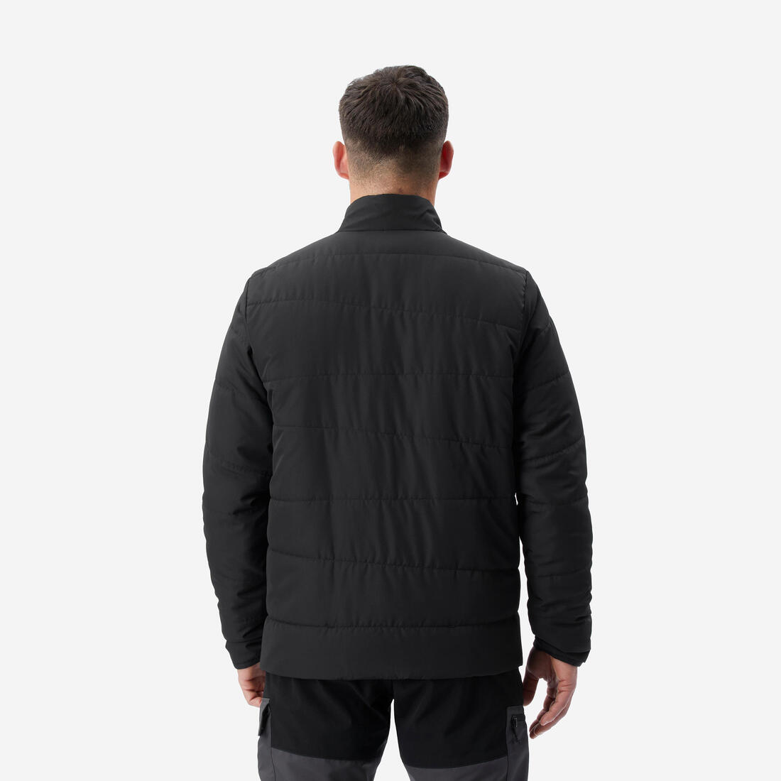 Doudoune de trek synthétique homme, MT50 0°C noir