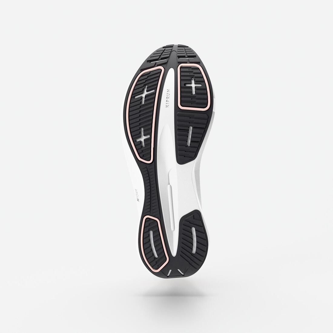 Chaussures de Running Femme, Kiprun Kipcore blanche
