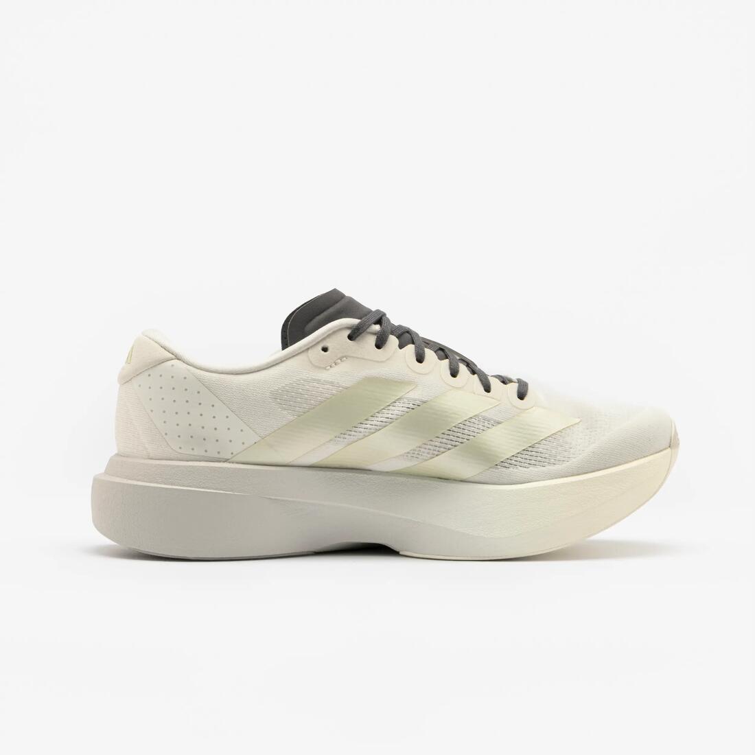 Chaussures running femme, adidas Adizero Evo SL noires et blanches