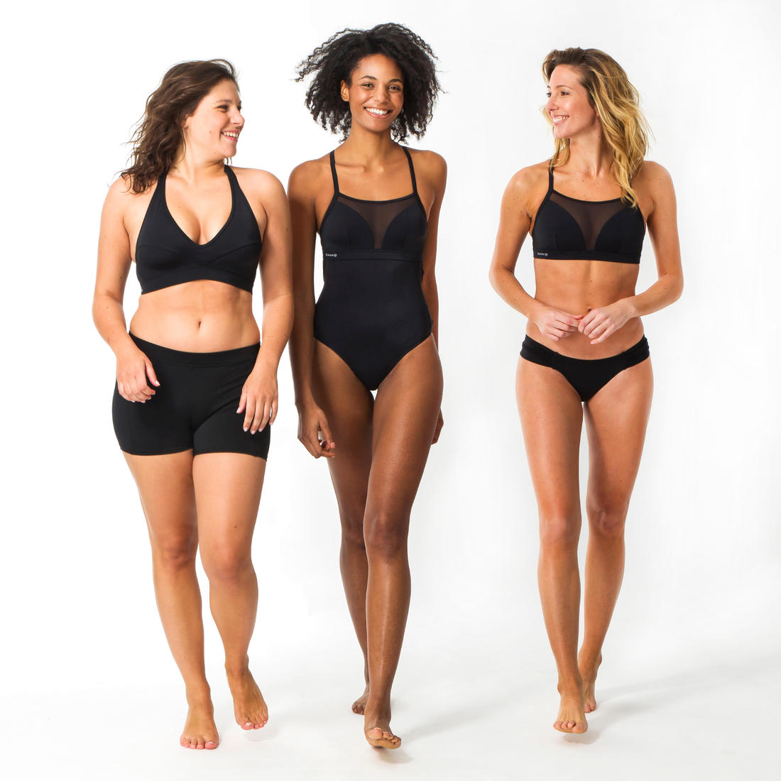 Maillot de bain 1 pièce femme ELISE NOIR