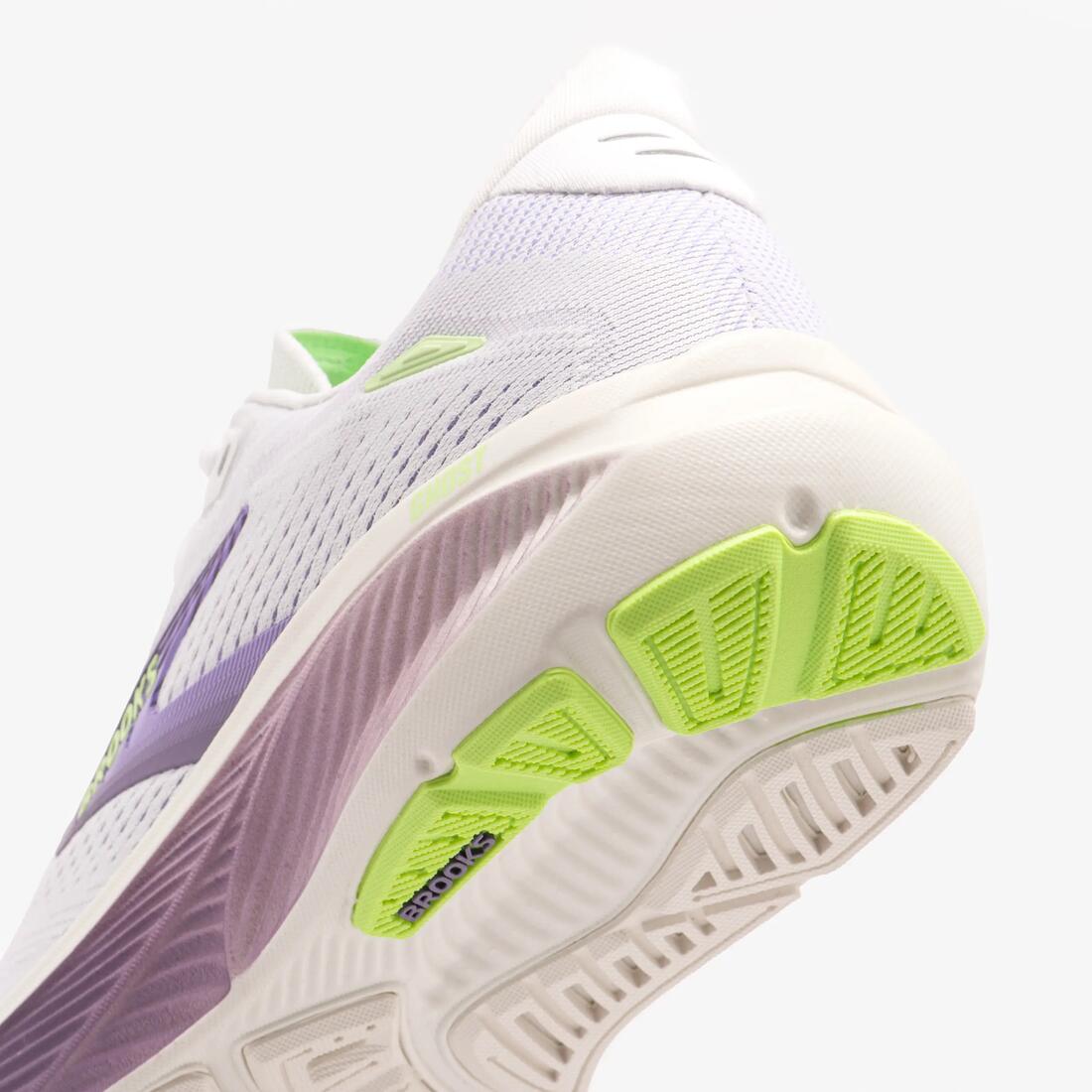 Chaussure de running femme Brooks Ghost 18 blanc violet