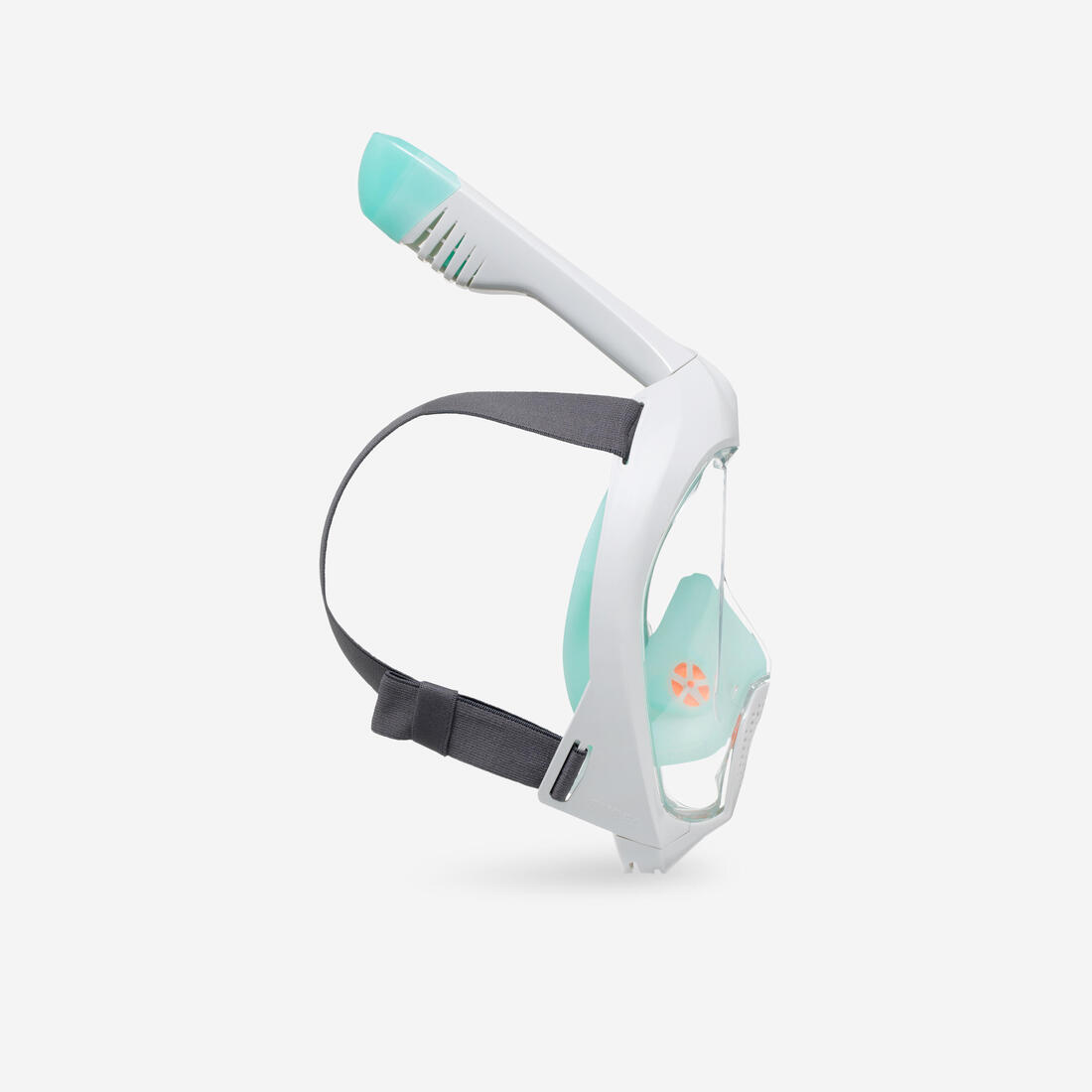 Masque snorkeling surface easybreath + avec valve acoustique > 10 ans - jungl