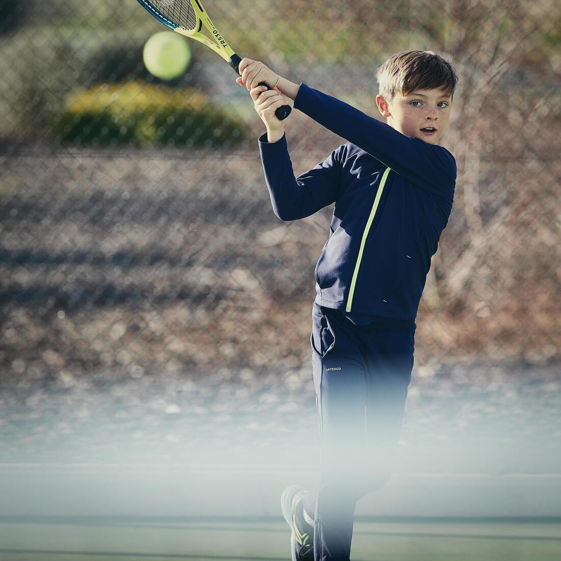 Pantalon de tennis garcon - TPA 500 noir
