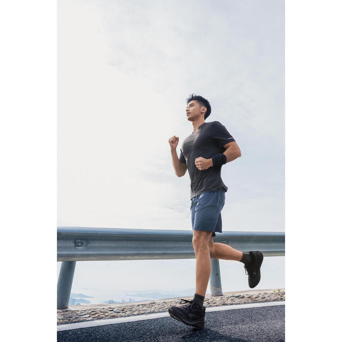 CHAUSSETTES DE RUNNING KIPRUN Run900 STRAP noires