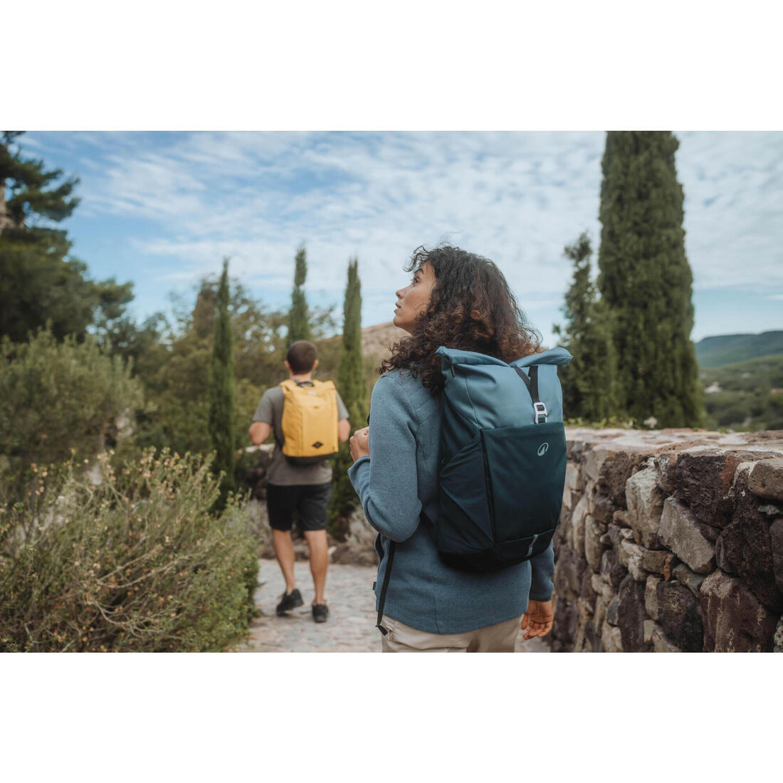 Sac à dos de randonnée 16L+4, NH500 Escape Rolltop