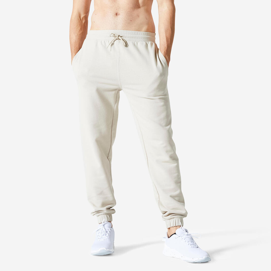 Pantalon jogging fitness regular homme