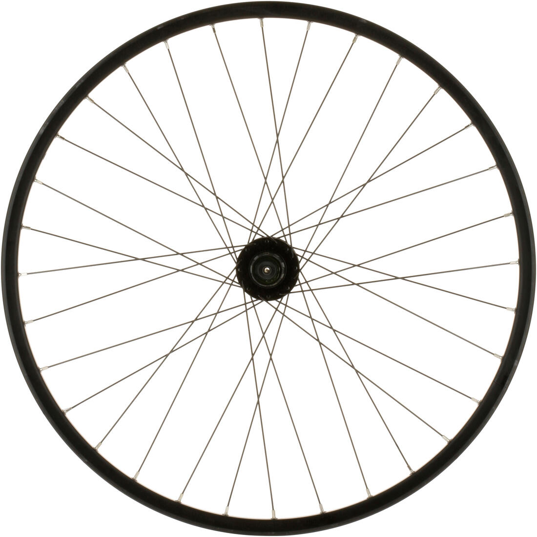 Roue vélo enfant 24 pouces arrière double paroi disque cassette noir